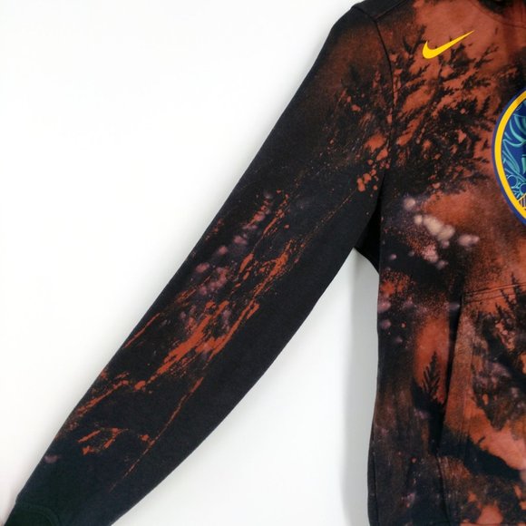 Nike Golden State Warriors Custom Dyed Hoodie S - Picture 4 of 12